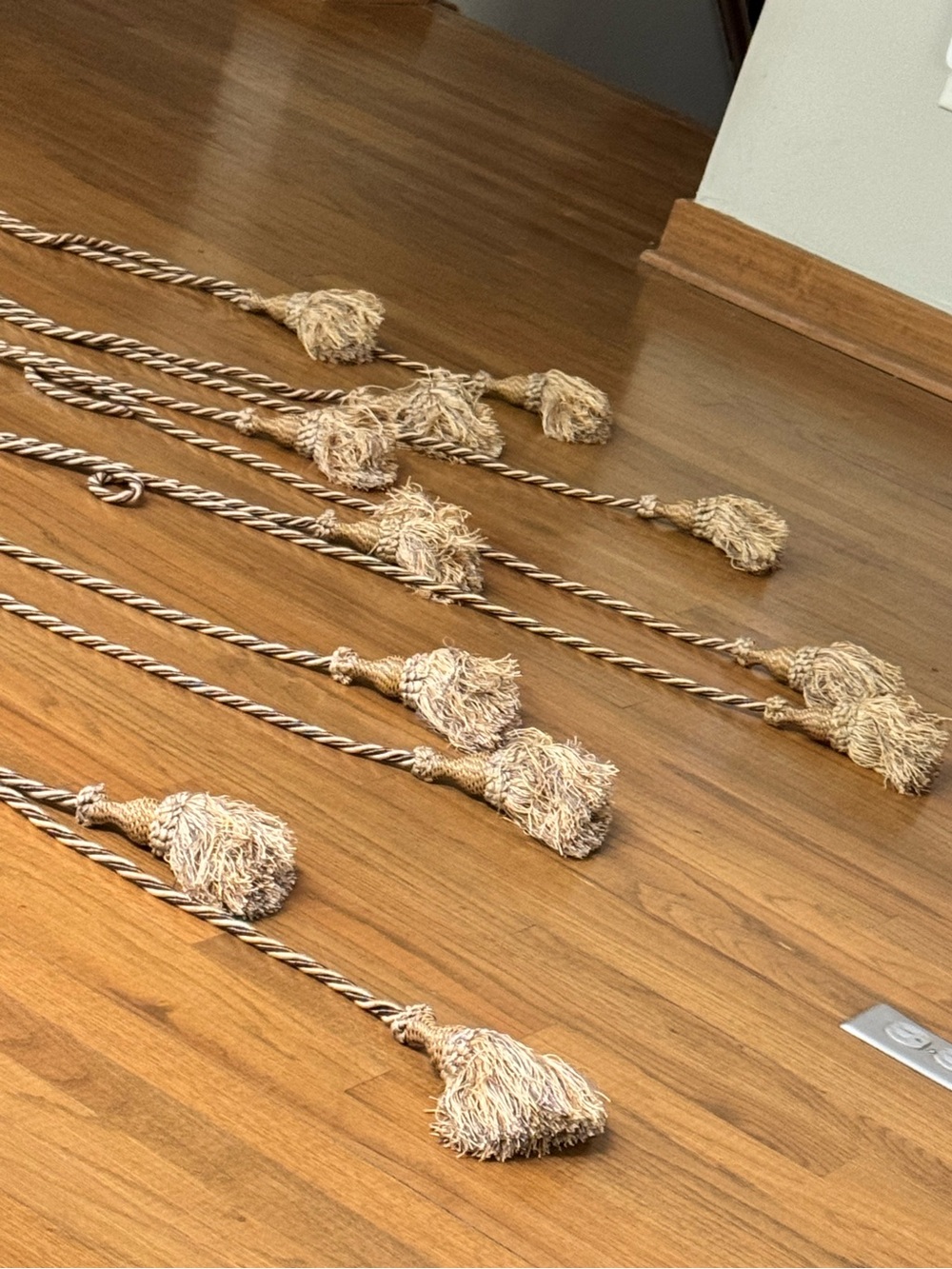 6 Luxury Curtain Ties |. Purchased from a multi Million Estate